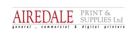 Airedale Print and supplies - Leeds printers, litho, digital